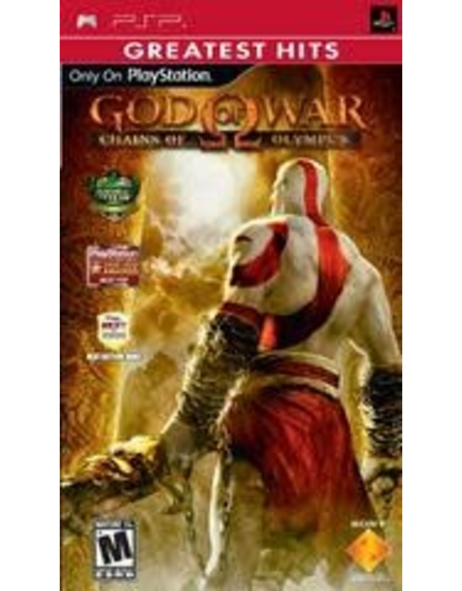 PSP God of War Chains of Olympus (Greatest Hits, No Manual)