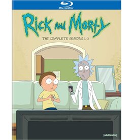 Animated Rick and Morty - The Complete Seasons 1-3 (Brand New)