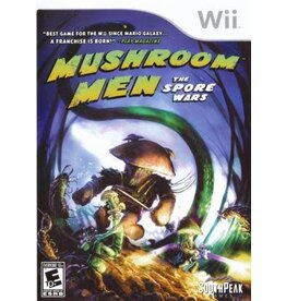 Wii Mushroom Men The Spore Wars (CiB, Damaged Sleeve)