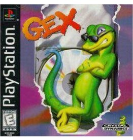 Playstation Gex (Heavily Damaged Manual, Missing Back Insert)