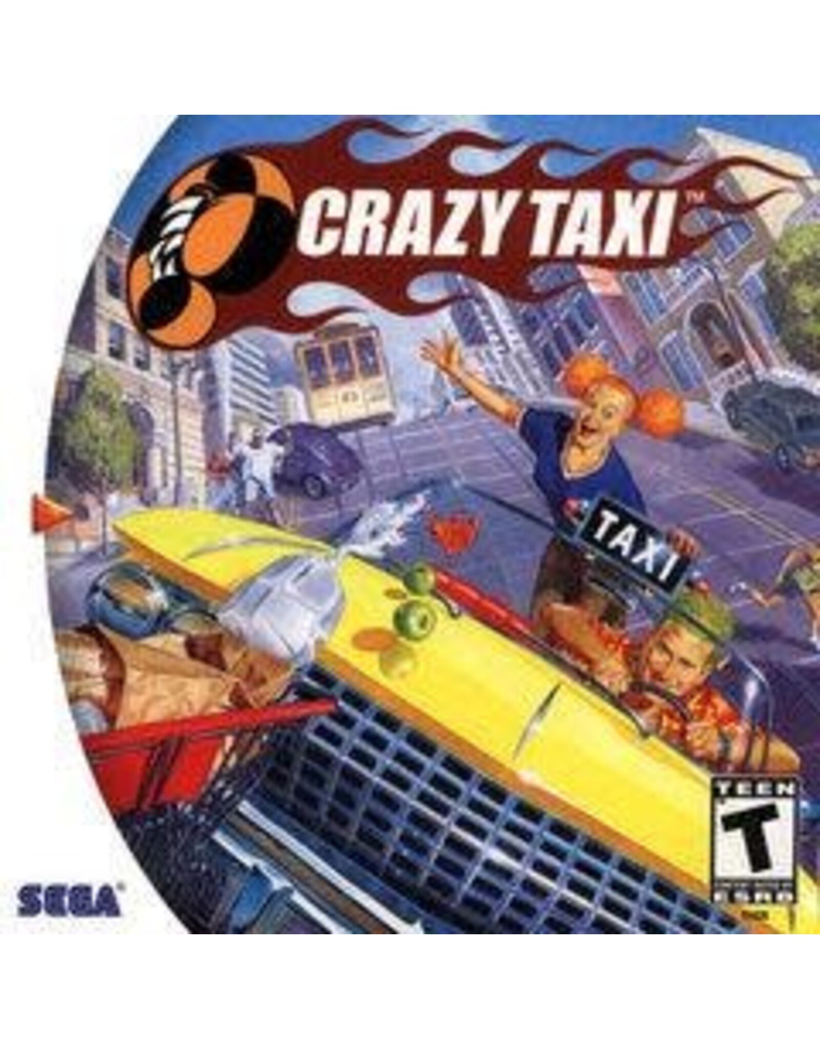 Sega Dreamcast Crazy Taxi (Disc Only)