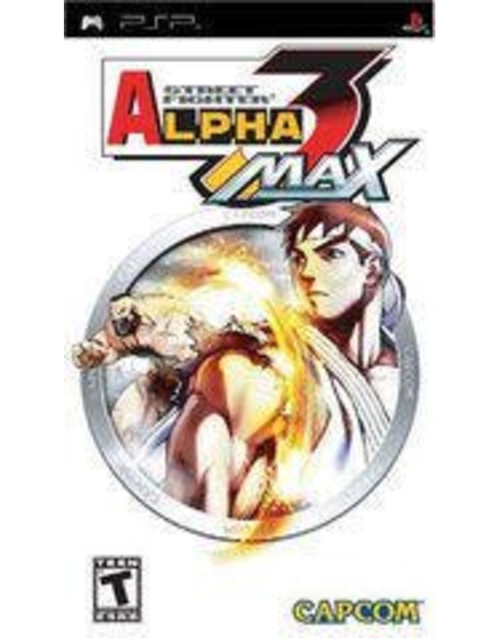 PSP Street Fighter Alpha 3 Max (CiB, Damaged Sleeve)