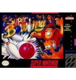 Super Nintendo Super Bowling (CiB, Minor Damaged Box)