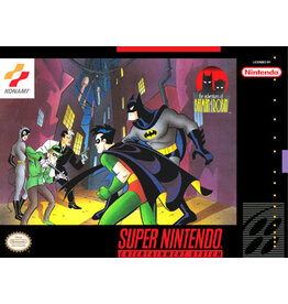 Super Nintendo Adventures of Batman and Robin, The (CiB, Damaged Box and Manual)