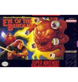 Super Nintendo Advanced Dungeons & Dragons Eye of the Beholder (CiB, Damaged Box and Manual)