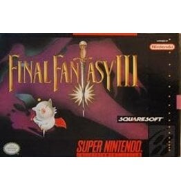 Super Nintendo Final Fantasy III with Map (Used)