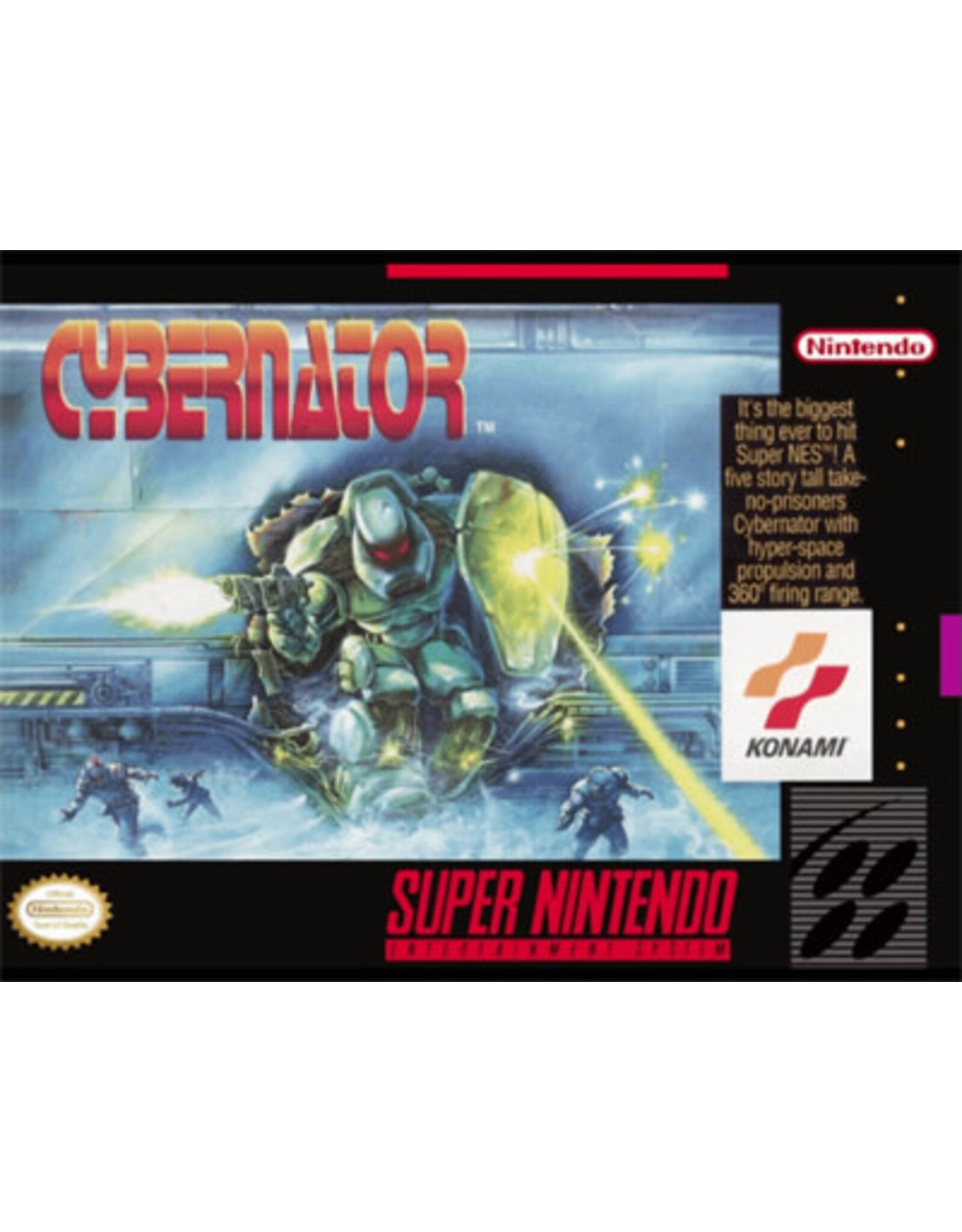 Super Nintendo Cybernator (CiB)