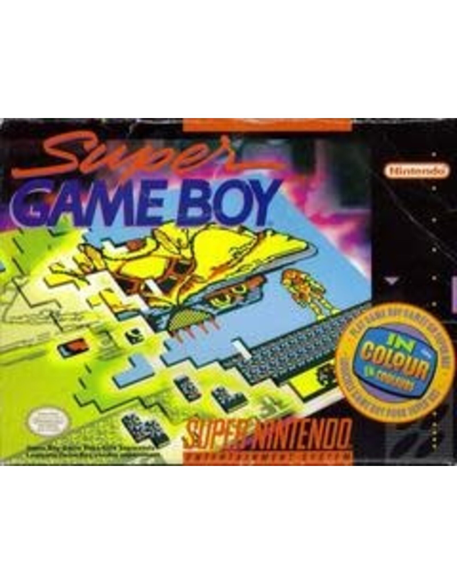 Super Nintendo Super Game Boy (CiB, Damaged Box)