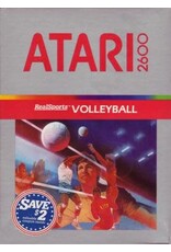 Atari 2600 Real Sports Volleyball (Cart Only, Damaged Label)