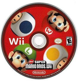 Wii New Super Mario Bros. Wii (Disc Only)