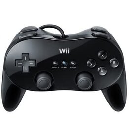 Wii Wii Classic Controller Pro - Black (Used)