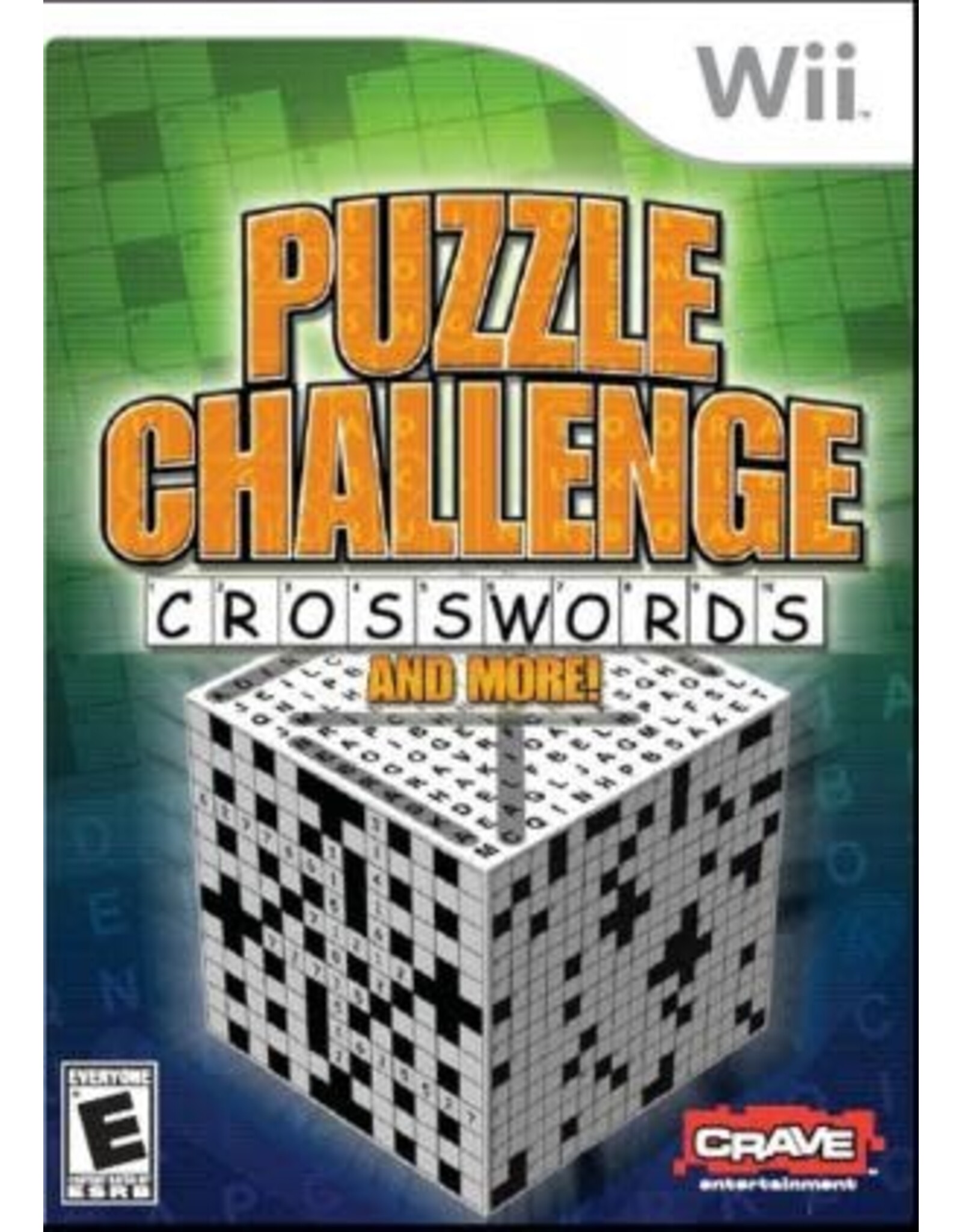 Wii Puzzle Challenge Crosswords and More (CiB)