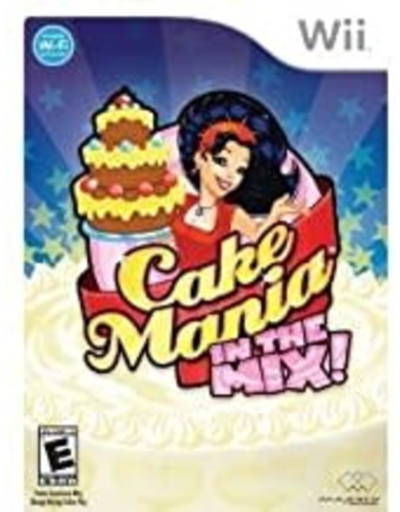 Wii Cake Mania In The Mix (CiB, Damaged Sleeve)
