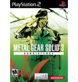 Playstation 2 Metal Gear Solid 3 Subsistence (CiB)