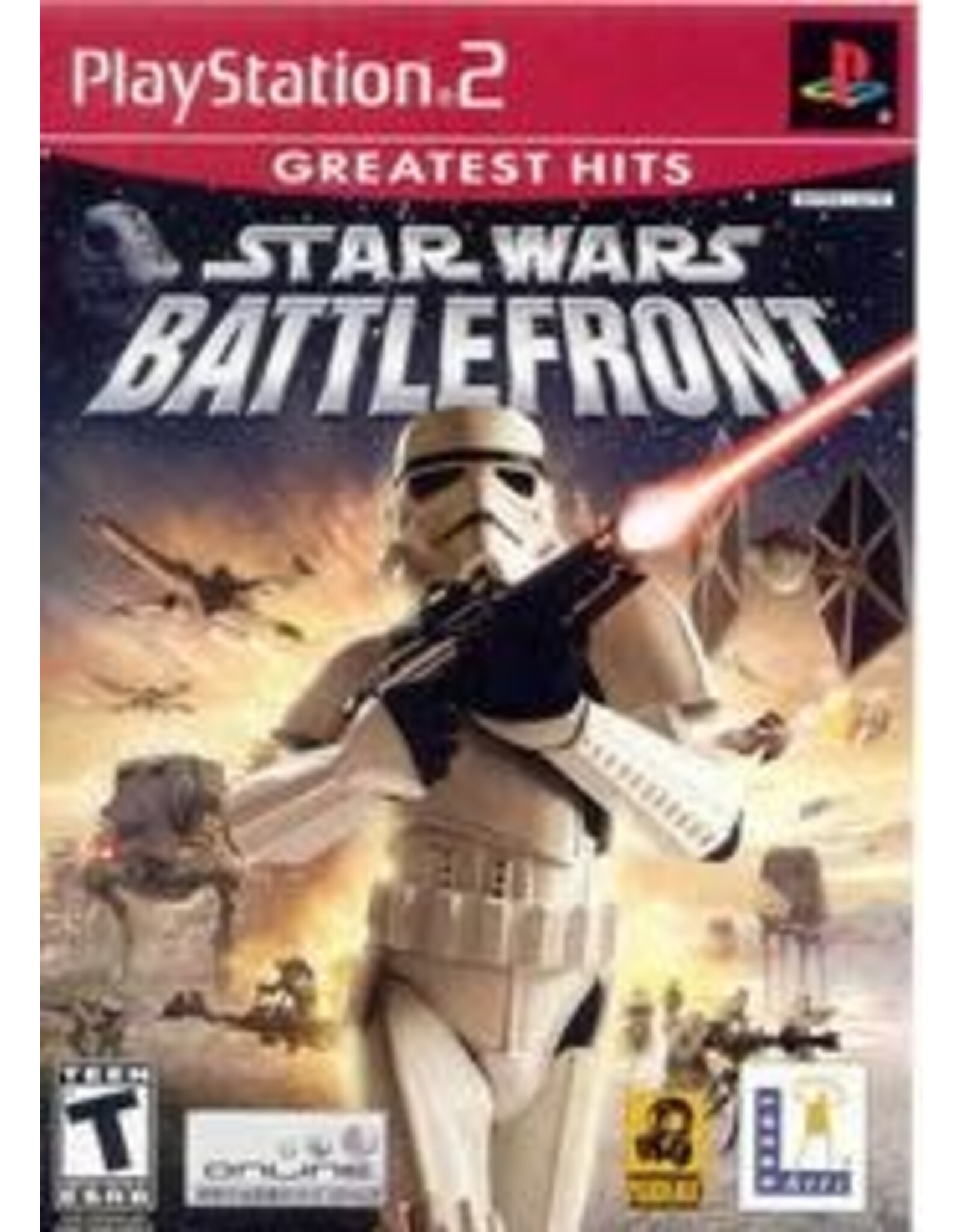 Playstation 2 Star Wars Battlefront (Greatest Hits, CiB)