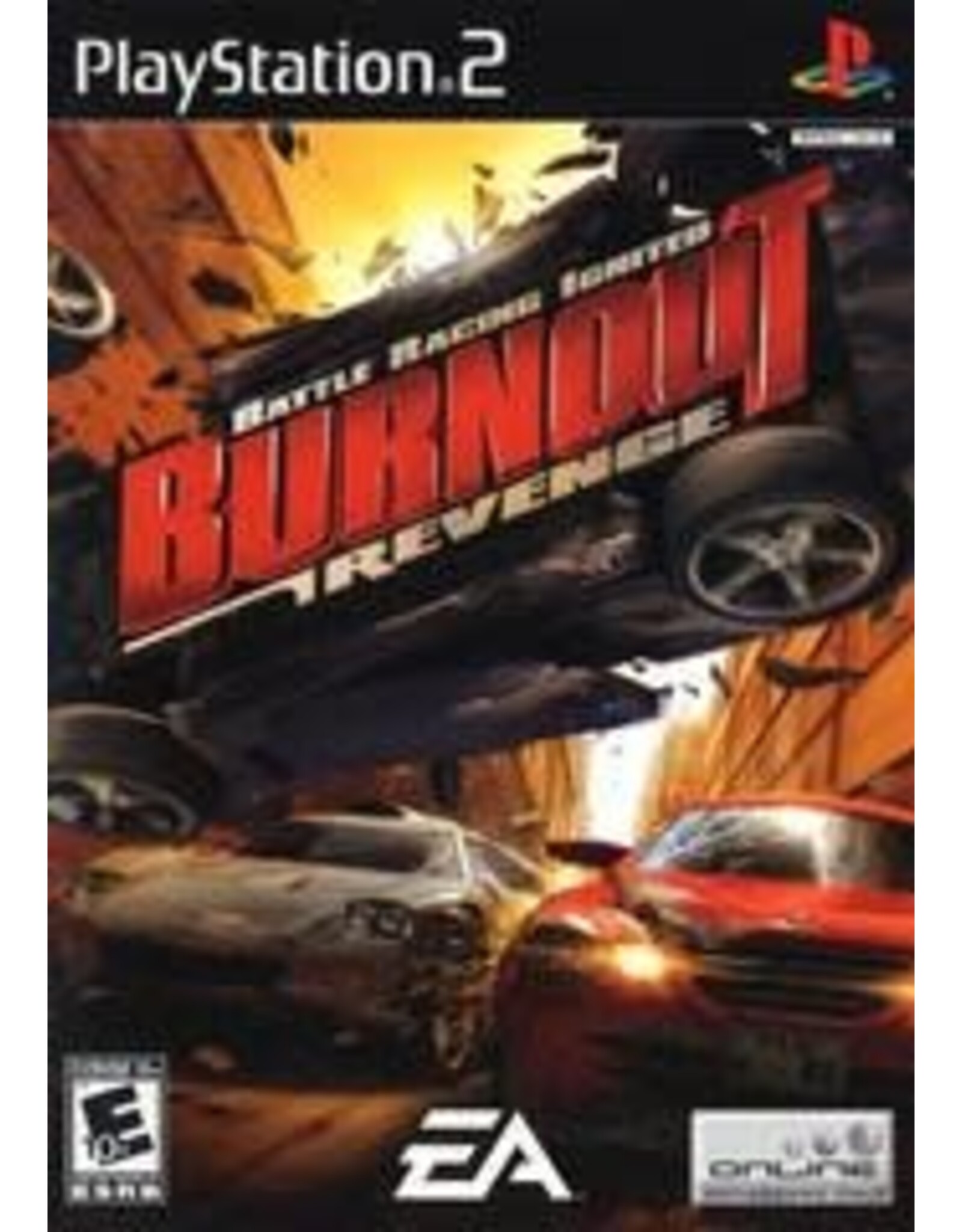 Playstation 2 Burnout Revenge (No Manual)