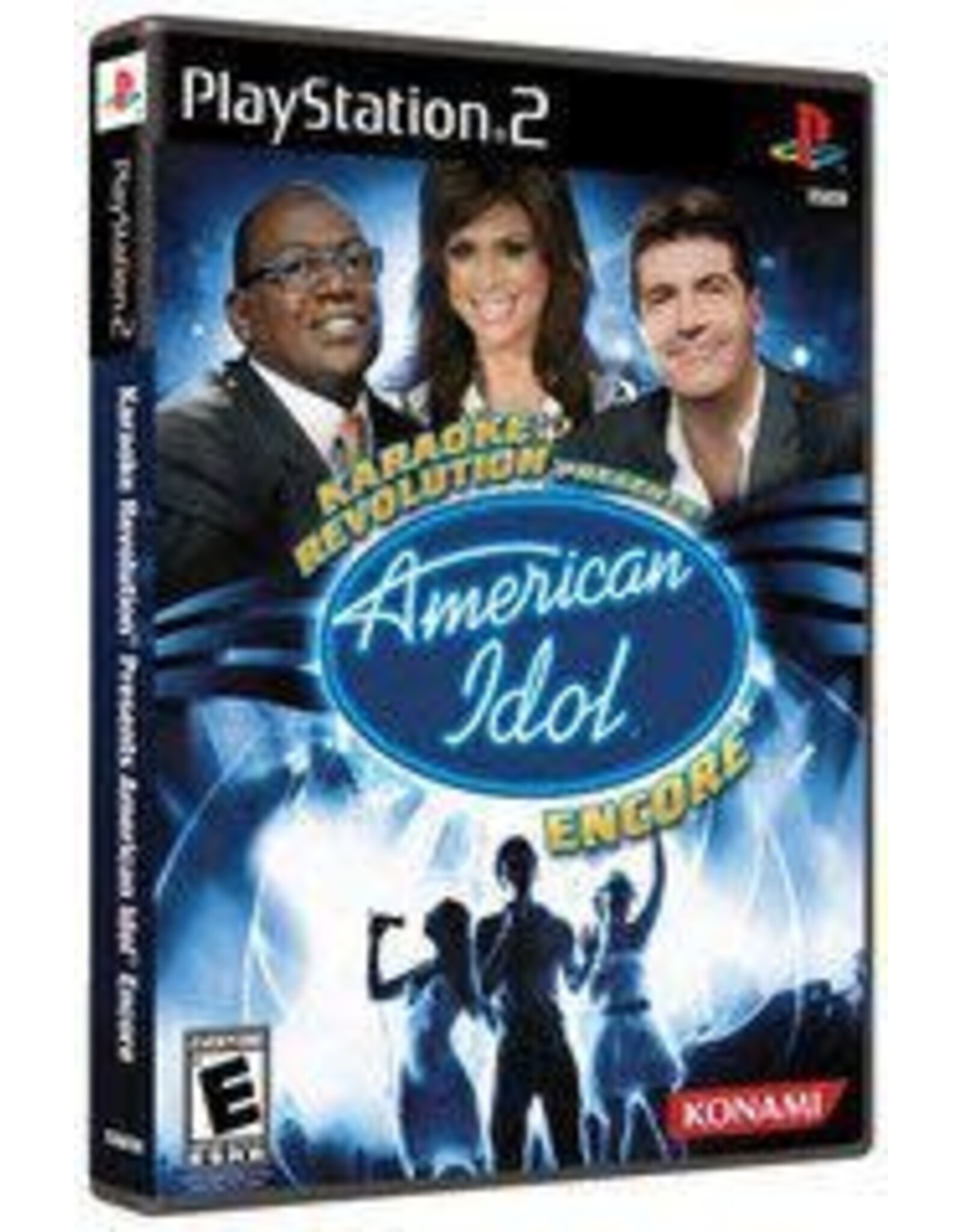 Playstation 2 Karaoke Revolution Presents American Idol Encore (No Manual, Damaged Sleeve)