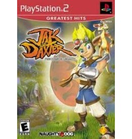 Playstation 2 Jak and Daxter The Precursor Legacy (Greatest Hits, Used, Cosmetic Damage)