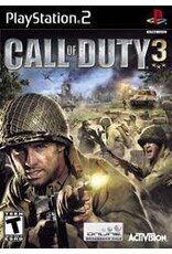 Playstation 2 Call of Duty 3 (No Manual, Sticker On Sleeve)