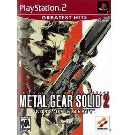 Playstation 2 Metal Gear Solid 2 Sons of Liberty-Greatest Hits (Used)