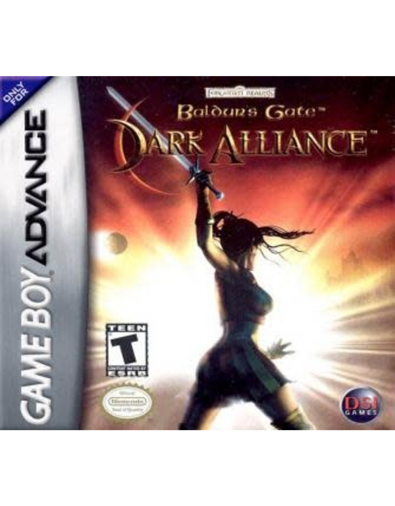 Game Boy Advance Baldur's Gate Dark Alliance (Cart Only)