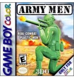 Game Boy Color Army Men (Cart Only, Damaged Label)