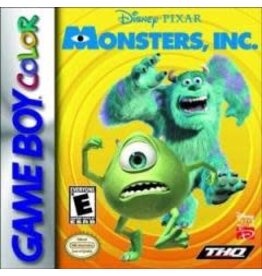 Game Boy Color Monsters Inc (Cart Only, Cosmetic Damage)