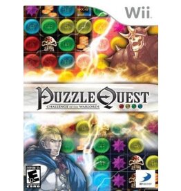 Wii Puzzle Quest Challenge of the Warlords (No Manual)