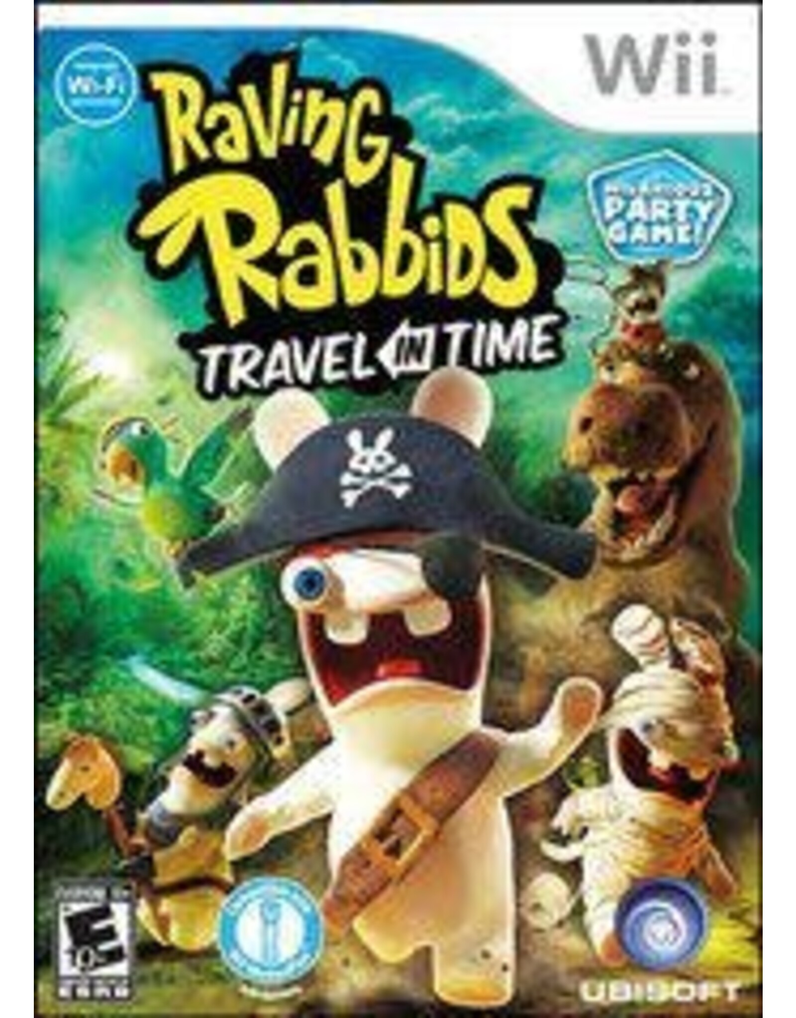 Wii Raving Rabbids: Travel in Time (No Manual)