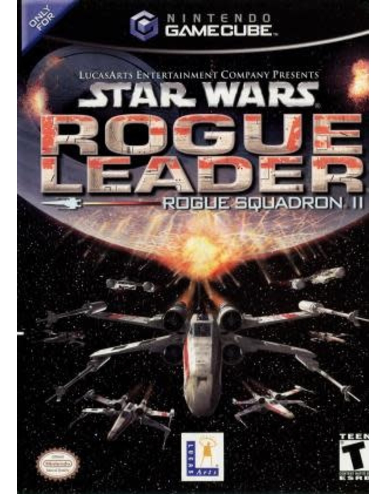 Gamecube Star Wars Rogue Leader (Used, Cosmetic Damage)