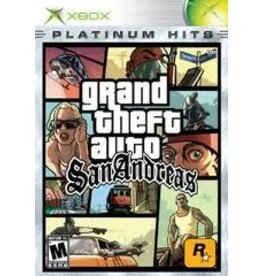 Xbox Grand Theft Auto San Andreas - Platinum Hits (Used)