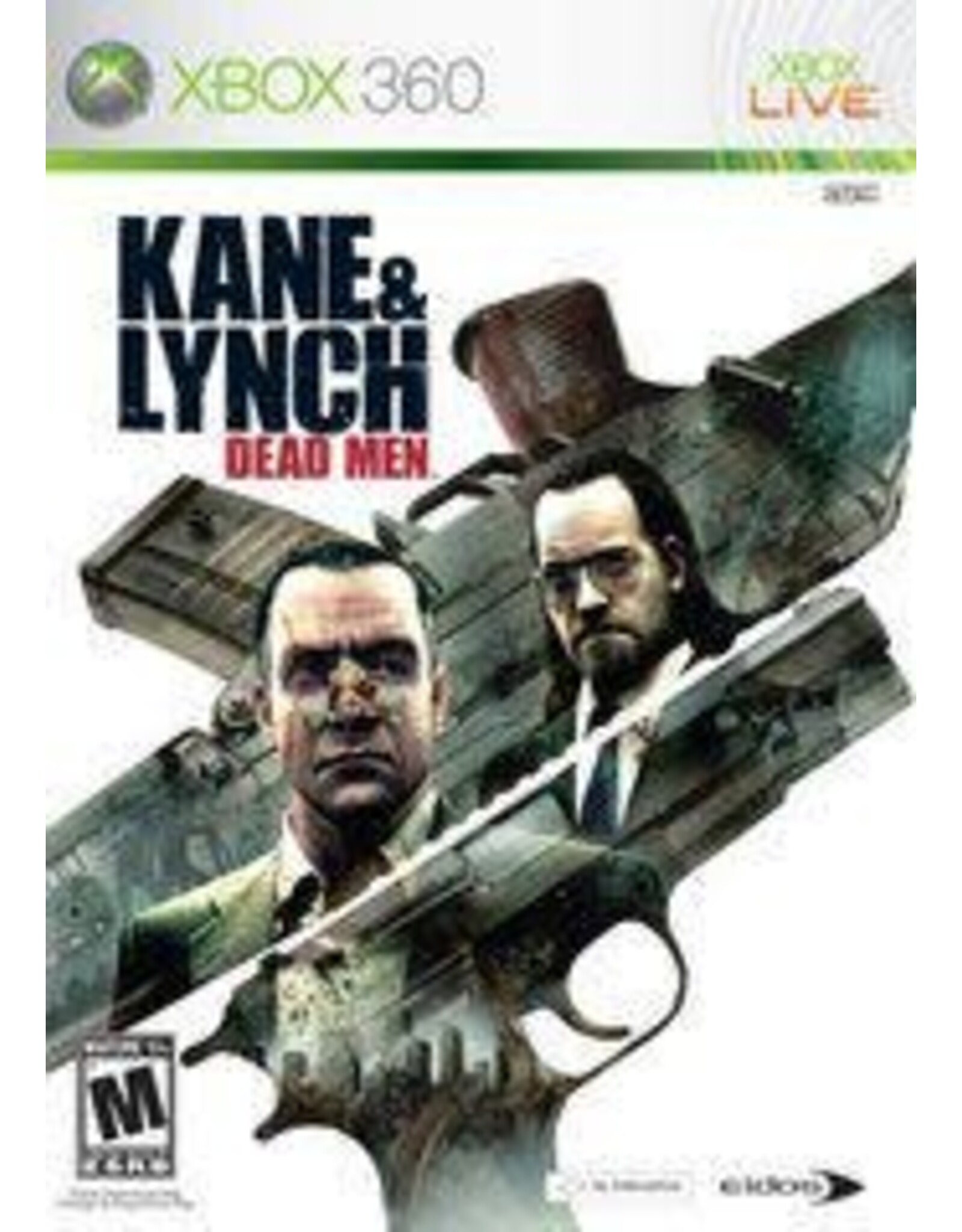 Xbox 360 Kane and Lynch Dead Men (No Manual)