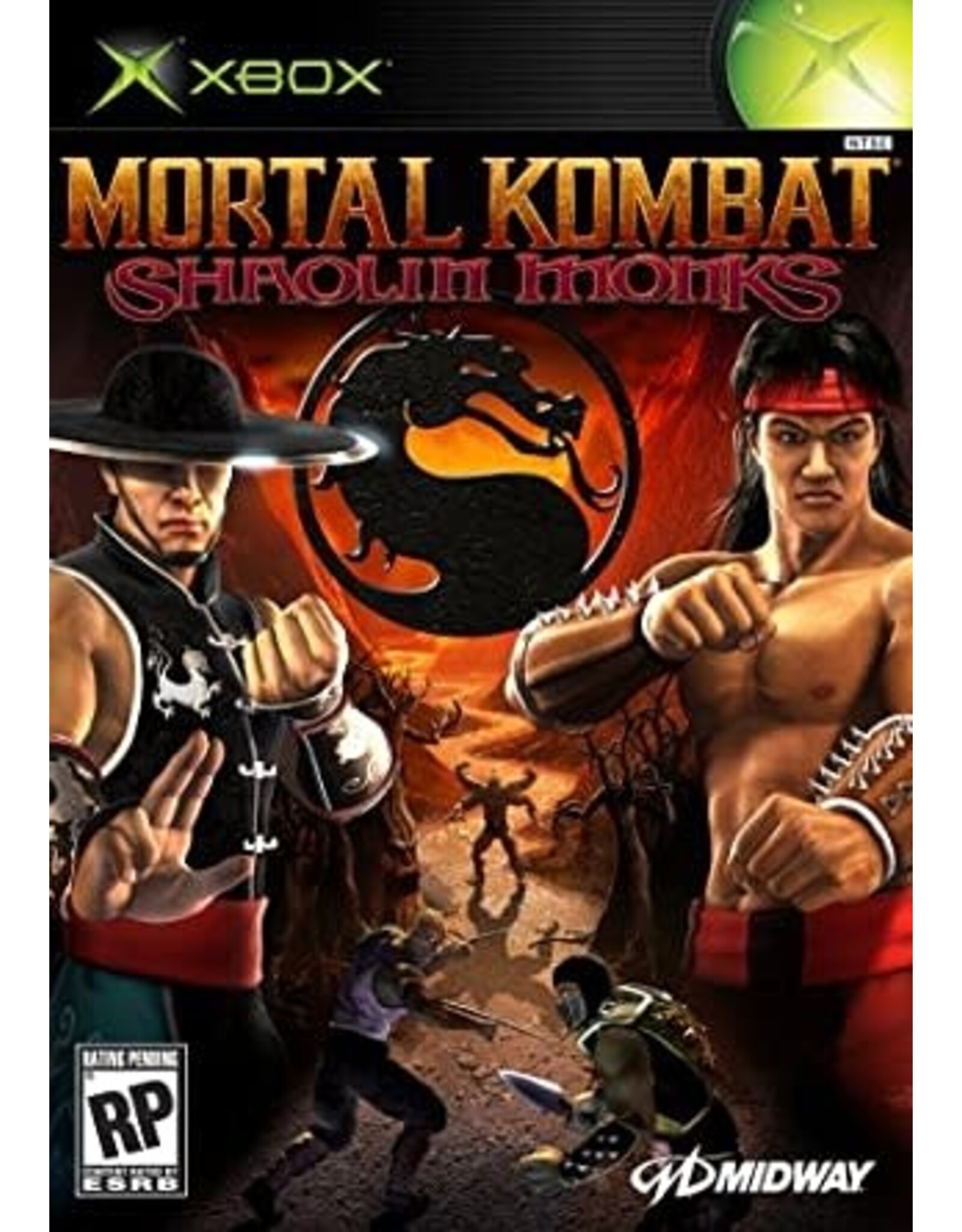 Xbox Mortal Kombat Shaolin Monks (No Manual)