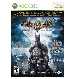 Xbox 360 Batman: Arkham Asylum Game of the Year Edition (CiB)