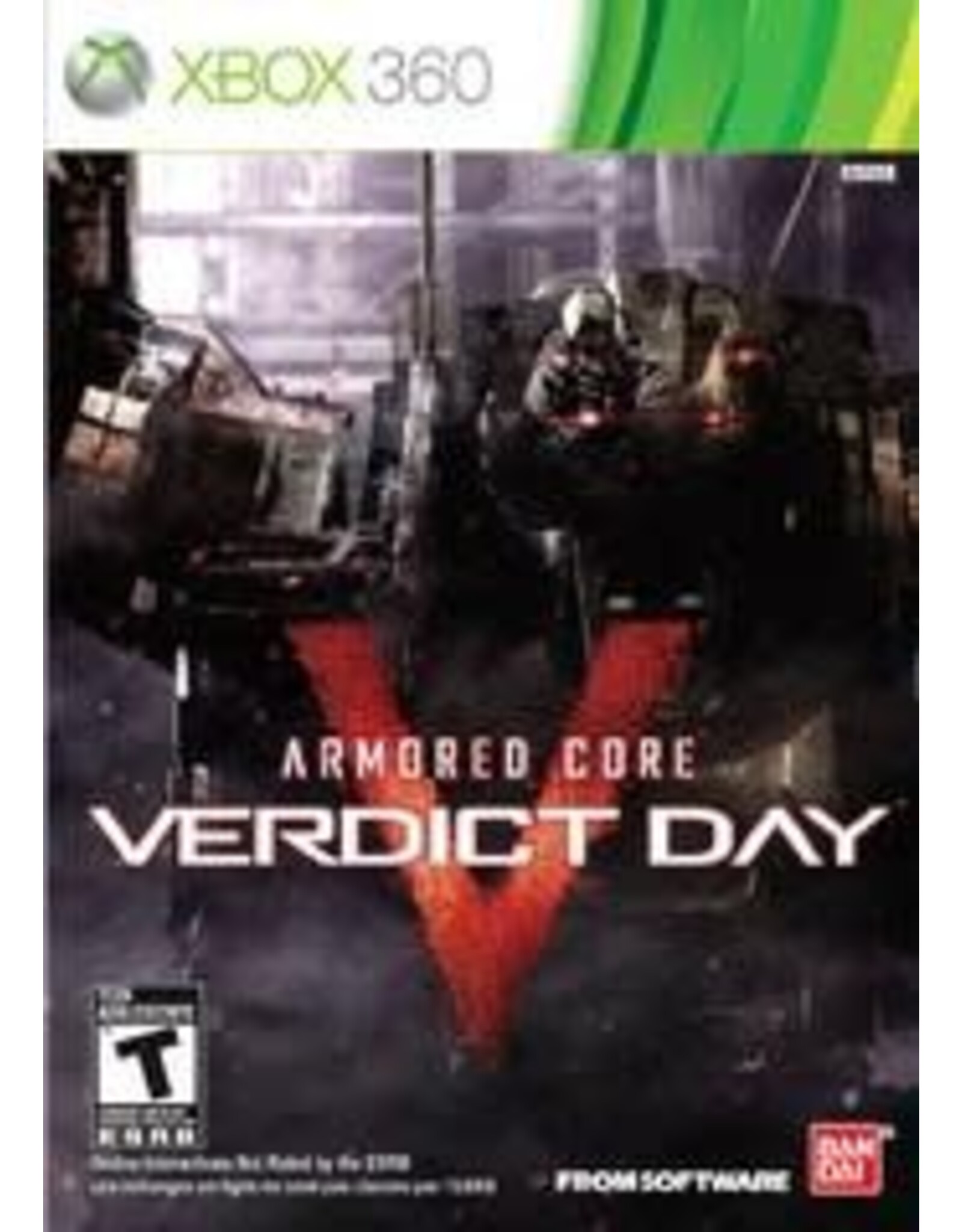 Xbox 360 Armored Core: Verdict Day (Brand New)