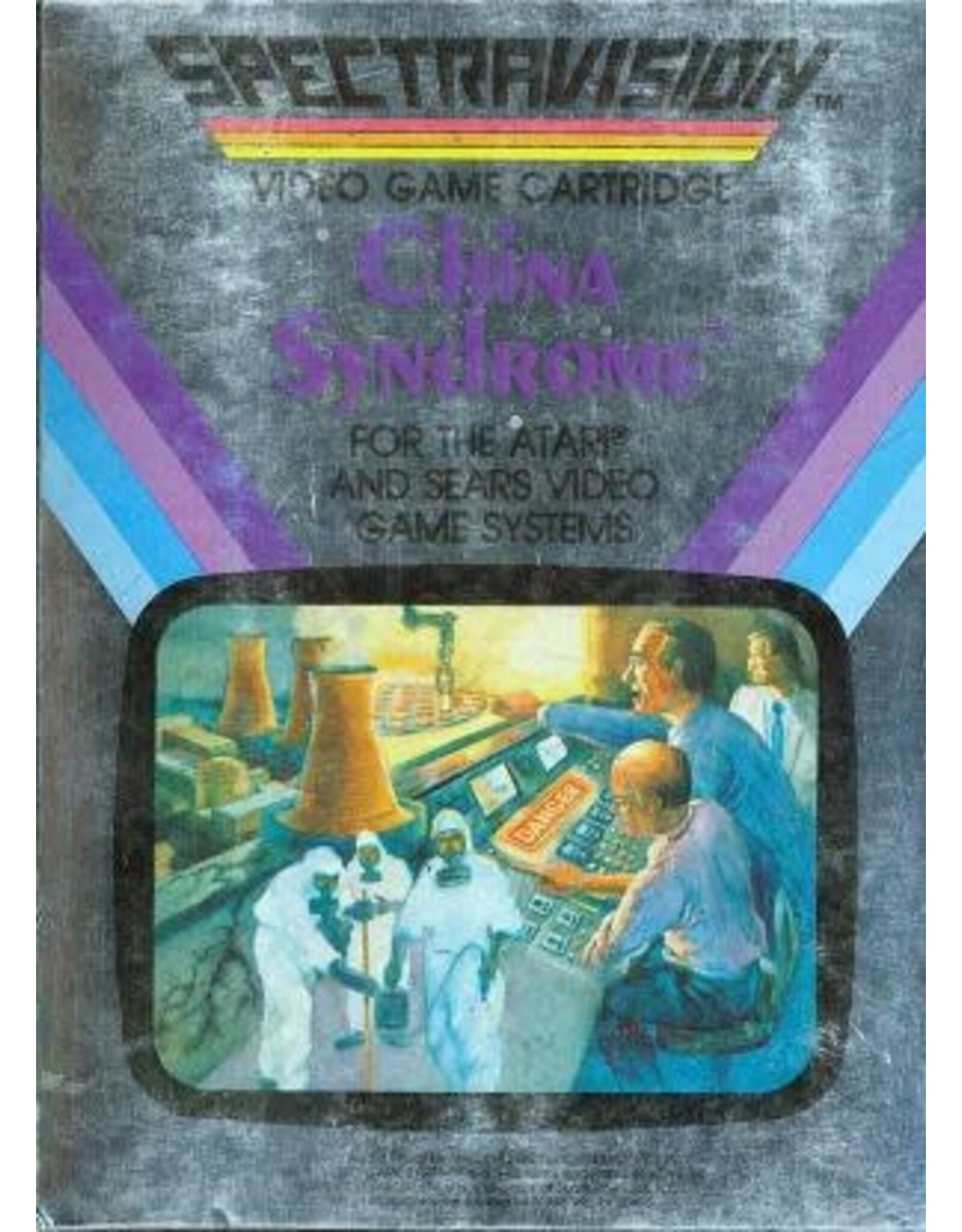 Atari 2600 China Syndrome (Cart Only, Damaged Label)