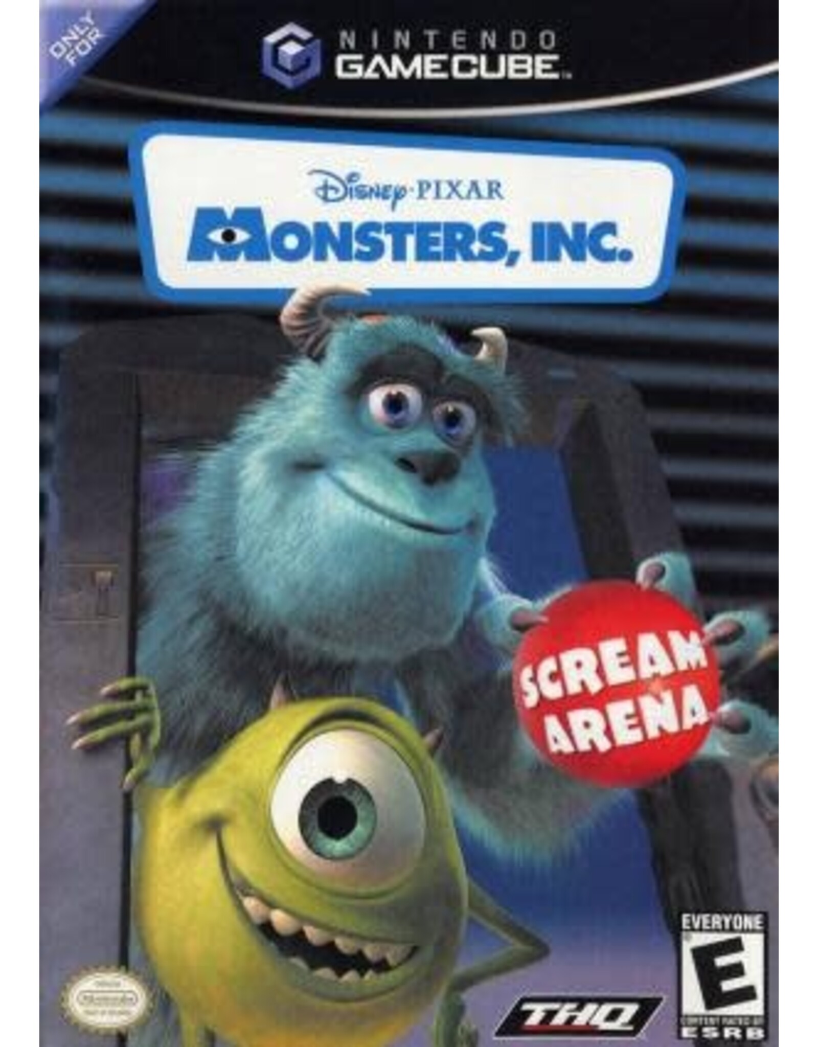 Gamecube Monsters Inc Scream Arena (Used)