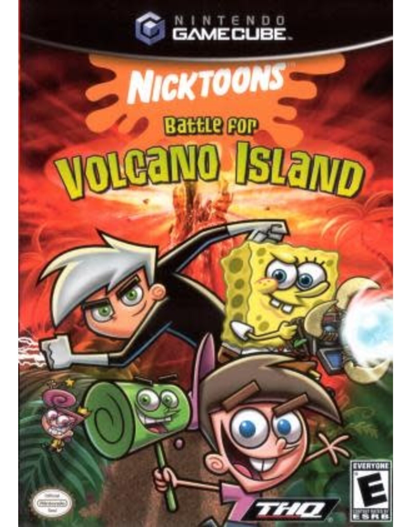 Gamecube Nicktoons Battle for Volcano Island (Used)