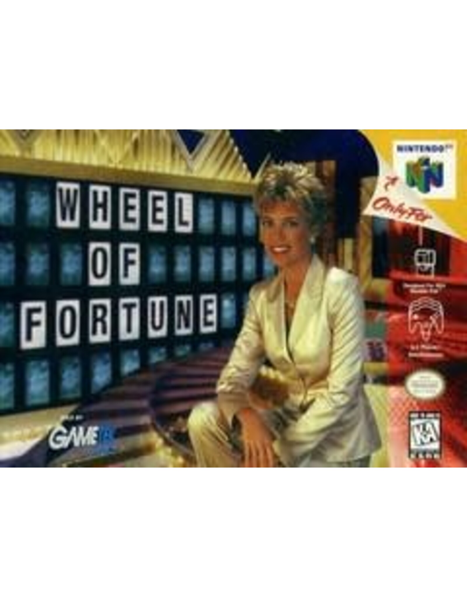 Nintendo 64 Wheel of Fortune (Cart Only)