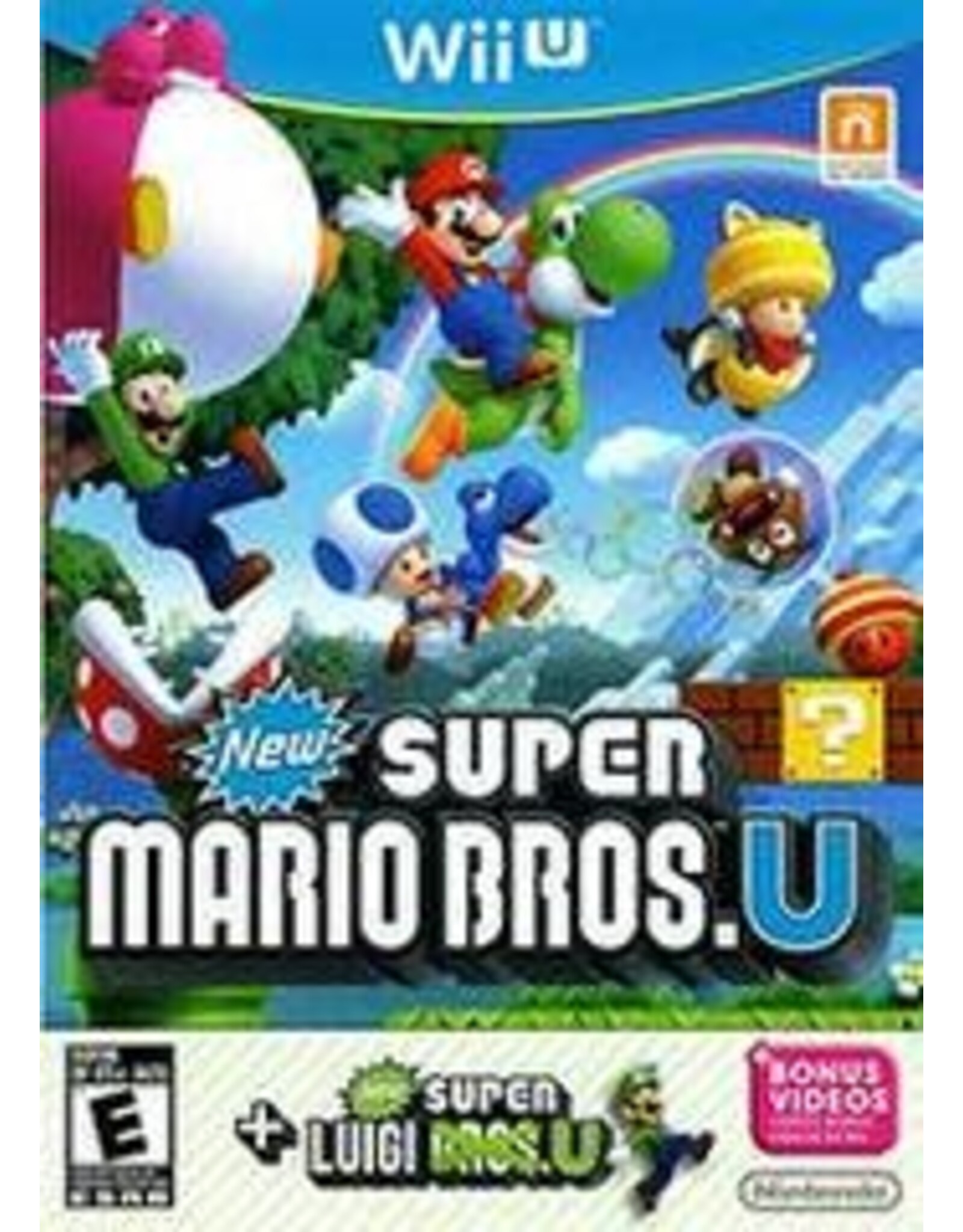 Wii U New Super Mario Bros. U + New Super Luigi U (Used)