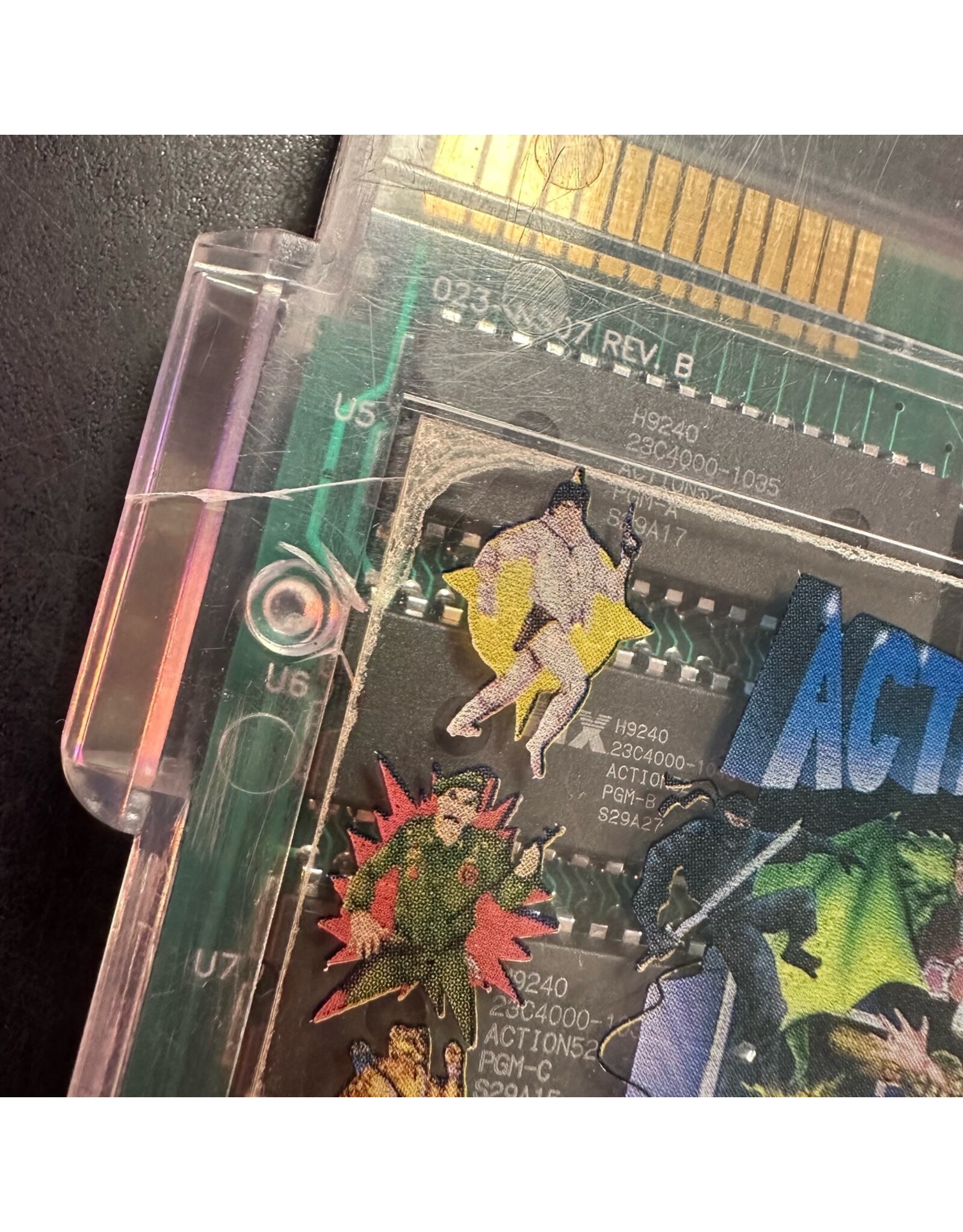 NES Action 52 (Cart Only, Badly Damaged Cart)