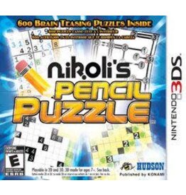 Nintendo 3DS Nikoli's Pencil Puzzle (CiB)