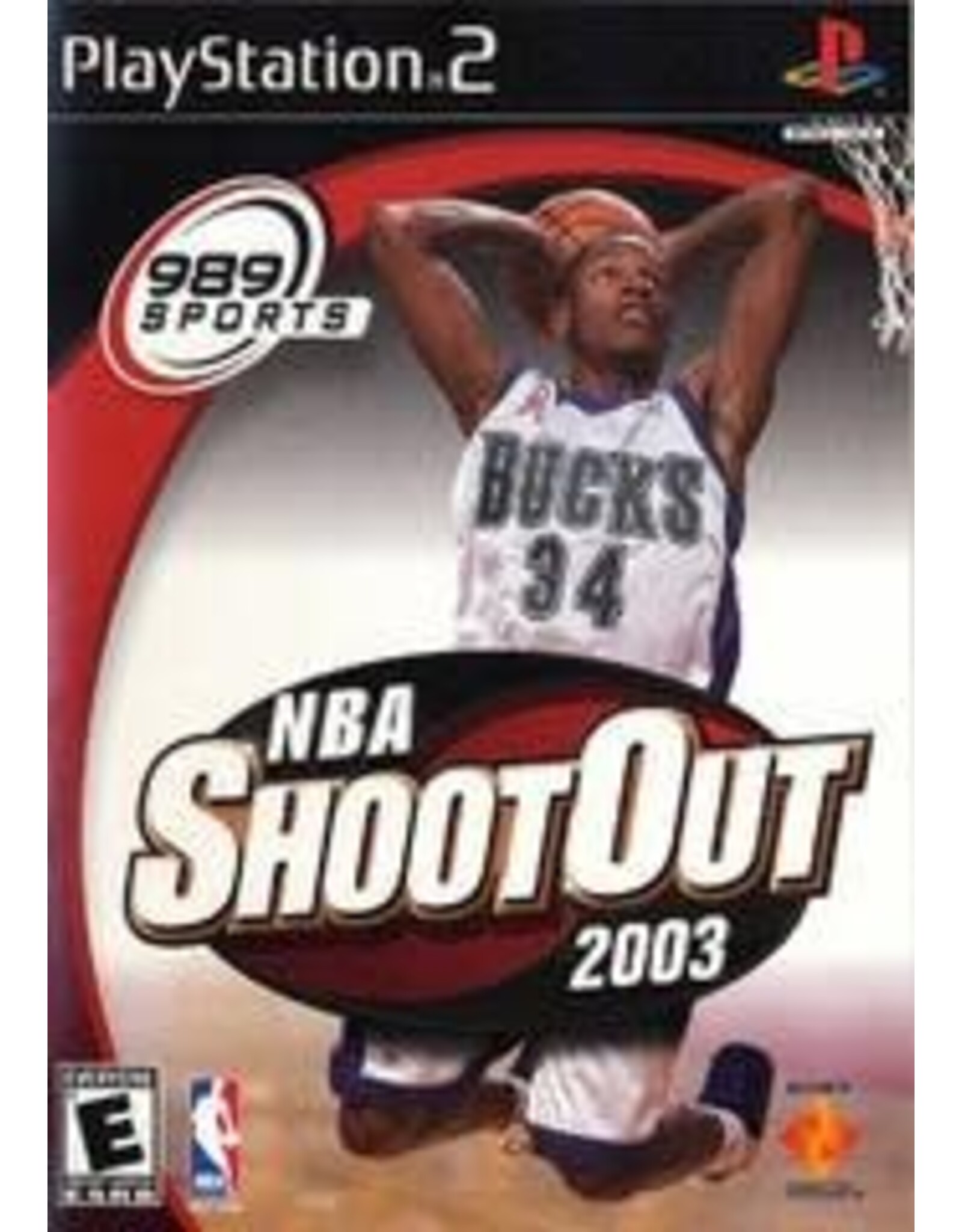 Playstation 2 NBA Shootout 2003 (No Manual, Sticker on Sleeve)