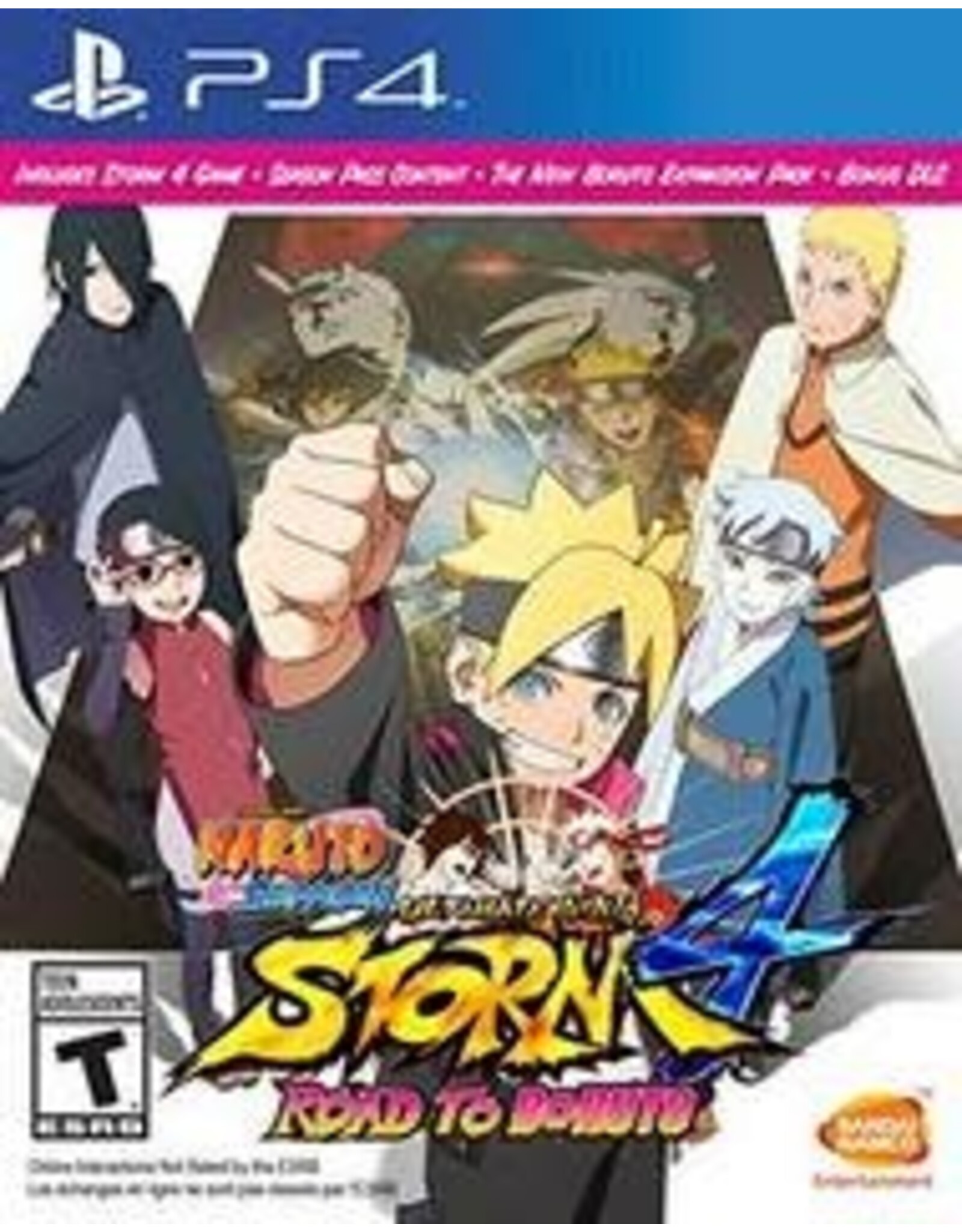 Playstation 4 Naruto Shippuden Ultimate Ninja Storm 4 Road to Boruto (CiB)