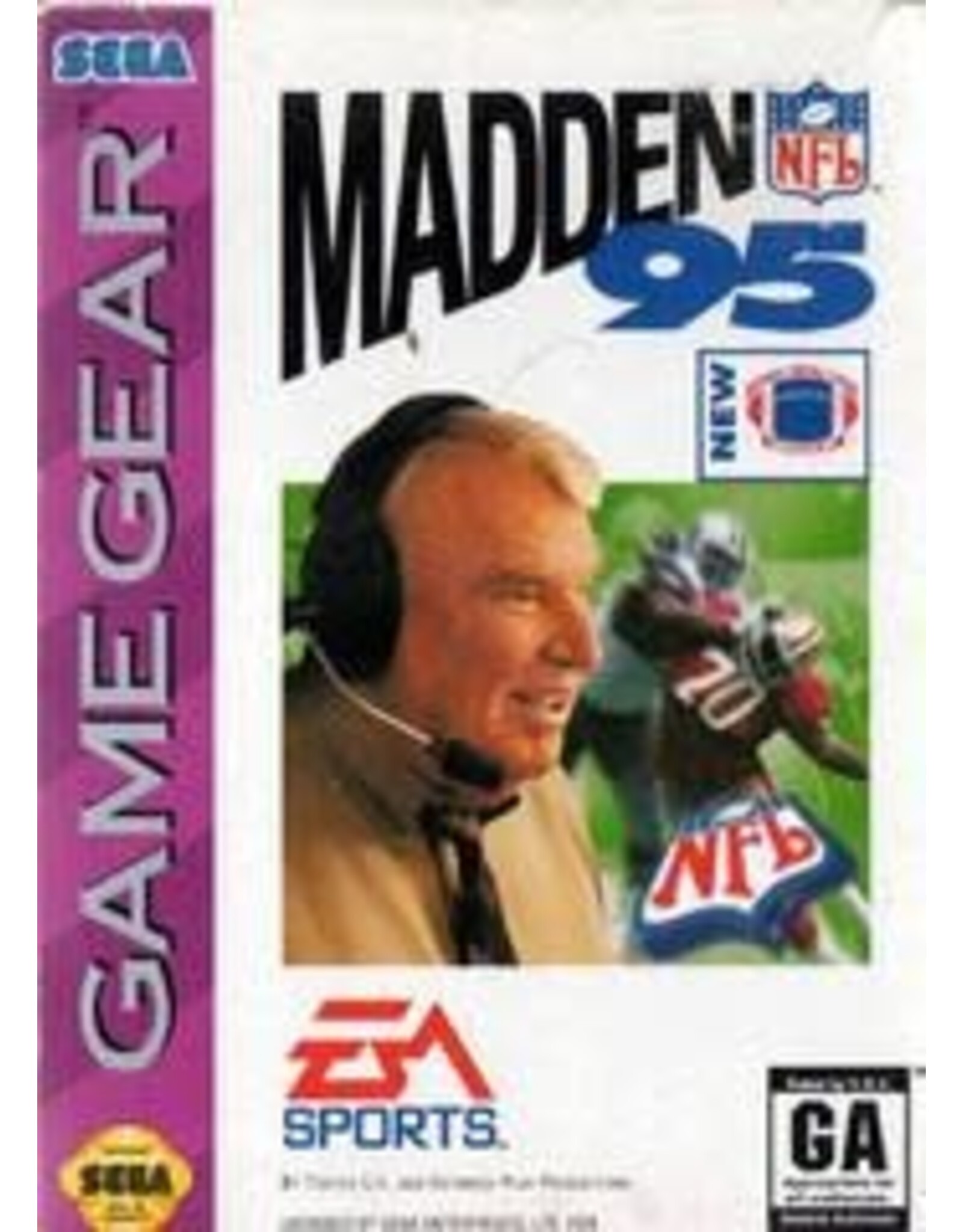 Sega Game Gear Madden 95 (Cart Only)