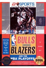 Sega Genesis Bulls vs Blazers and the NBA Playoffs (Cart Only)