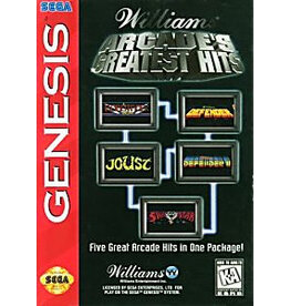 Sega Genesis Williams Arcade's Greatest Hits (Cart Only)