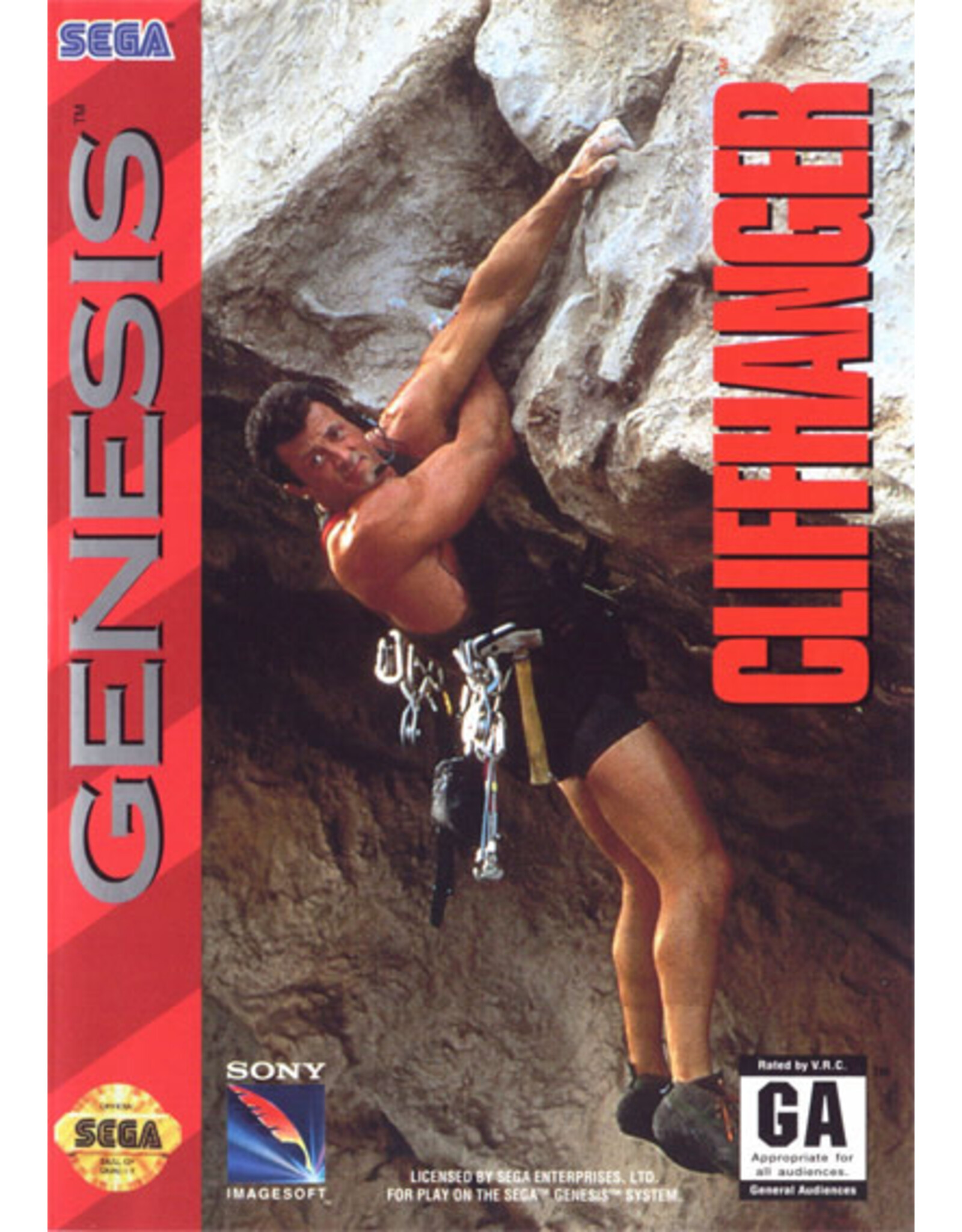 Sega Genesis Cliffhanger (CiB)