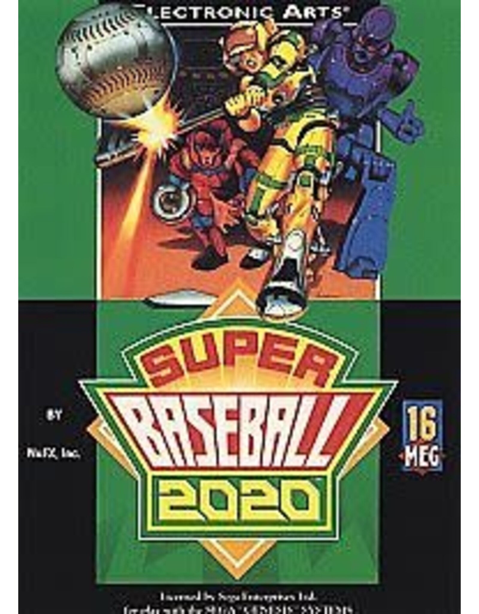 Sega Genesis Super Baseball 2020 (CiB)
