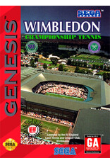 Sega Genesis Wimbledon Championship Tennis (Cart Only, Damaged Label)